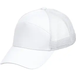 Barron Trucker Cap With Mesh White